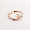 Anel Juste Un Clou – Ouro rosa, diamantes – Cartier