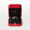Anel Juste Un Clou – Ouro rosa, diamantes – Cartier