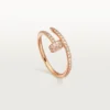 Anel Juste Un Clou – Ouro rosa, diamantes – Cartier