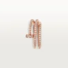 Anel Juste Un Clou – Ouro rosa, diamantes – Cartier