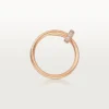 Anel Juste Un Clou – Ouro rosa, diamantes – Cartier