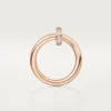 Anel Juste Un Clou – Ouro rosa, diamantes – Cartier