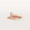 Anel Juste Un Clou – Ouro rosa, diamantes – Cartier