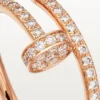 Anel Juste Un Clou – Ouro rosa, diamantes – Cartier