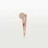 Anel Juste Un Clou – Ouro rosa, diamantes – Cartier