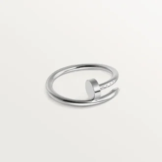 Anel Juste Un Clou Sm – Ouro Branco – Cartier