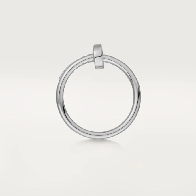 Anel Juste Un Clou Sm – Ouro Branco – Cartier