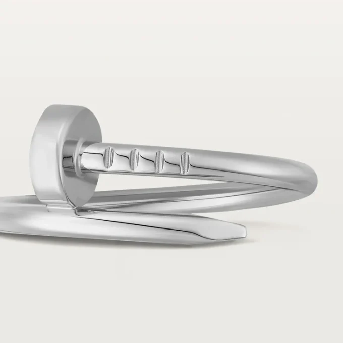Anel Juste Un Clou Sm – Ouro Branco – Cartier