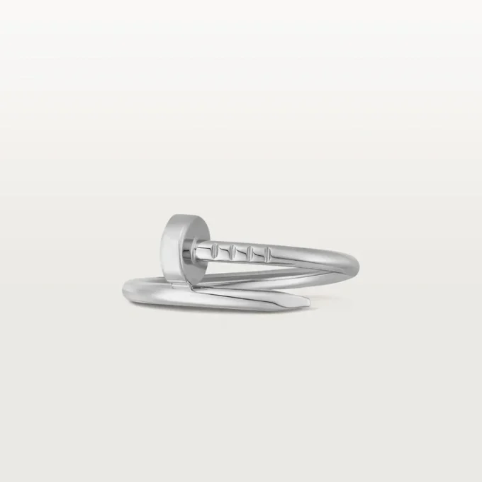 Anel Juste Un Clou Sm – Ouro Branco – Cartier