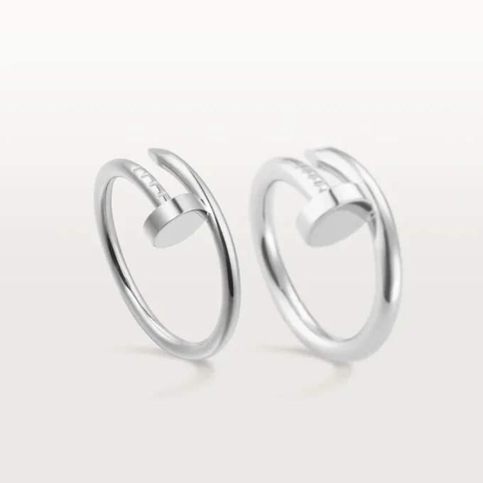 Anel Juste Un Clou Sm – Ouro Branco – Cartier