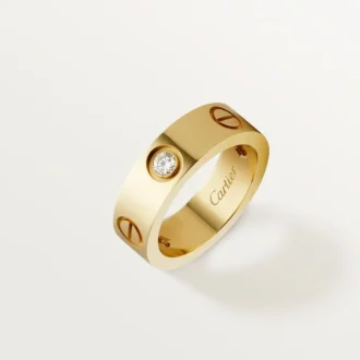 Anel Love 3 Diamond – Ouro amarelo, modelo clássico | Cartier Us