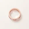 Anel Love, Modelo Clássico, Pavé, 6 Diamantes