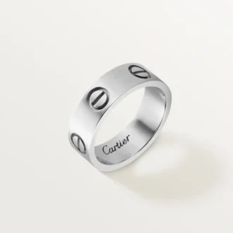 Anel Love – Ouro Branco, Modelo Clássico | Cartier Us