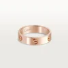 Anel Love – Ouro rosa, modelo clássico | Cartier EUA