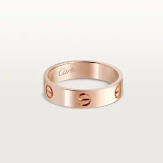 Anel Love – Ouro rosa, modelo clássico | Cartier EUA