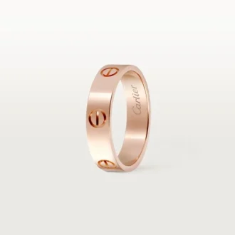 Anel Love – Ouro rosa, modelo clássico | Cartier EUA