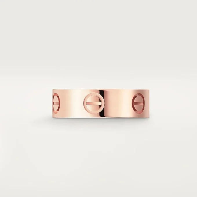 Anel Love – Ouro rosa, modelo clássico | Cartier EUA