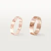 Anel Love – Ouro rosa, modelo clássico | Cartier EUA