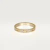 Anel Love, tamanho S – Ouro amarelo, diamantes – Cartier