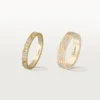 Anel Love, tamanho S – Ouro amarelo, diamantes – Cartier
