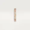 Anel Love, tamanho S – Ouro rosa, diamantes – Cartier