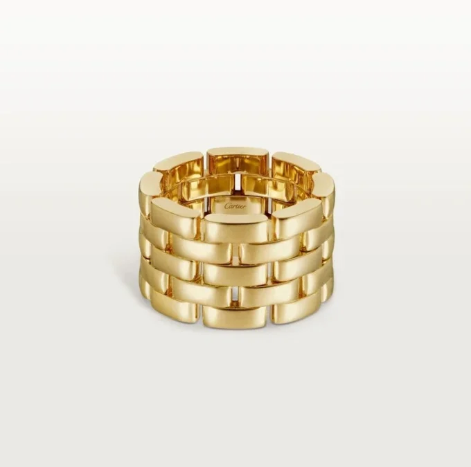 Anel Maillon Panthere – Ouro Amarelo – Cartier