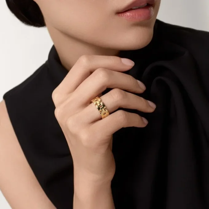 Anel Maillon Panthere – Ouro Amarelo – Cartier
