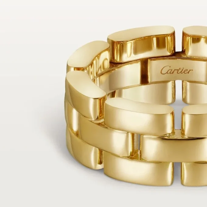 Anel Maillon Panthere – Ouro Amarelo – Cartier