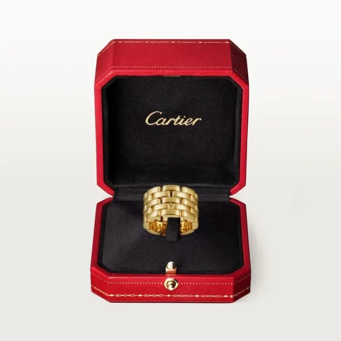 Anel Maillon Panthere – Ouro Amarelo – Cartier