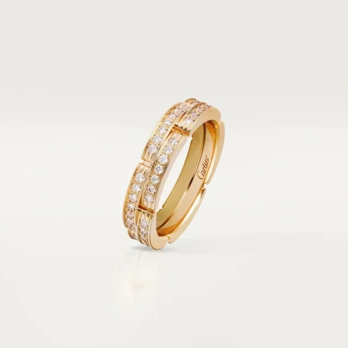 Anel Maillon Panthere – Ouro Amarelo, Diamantes – Cartier