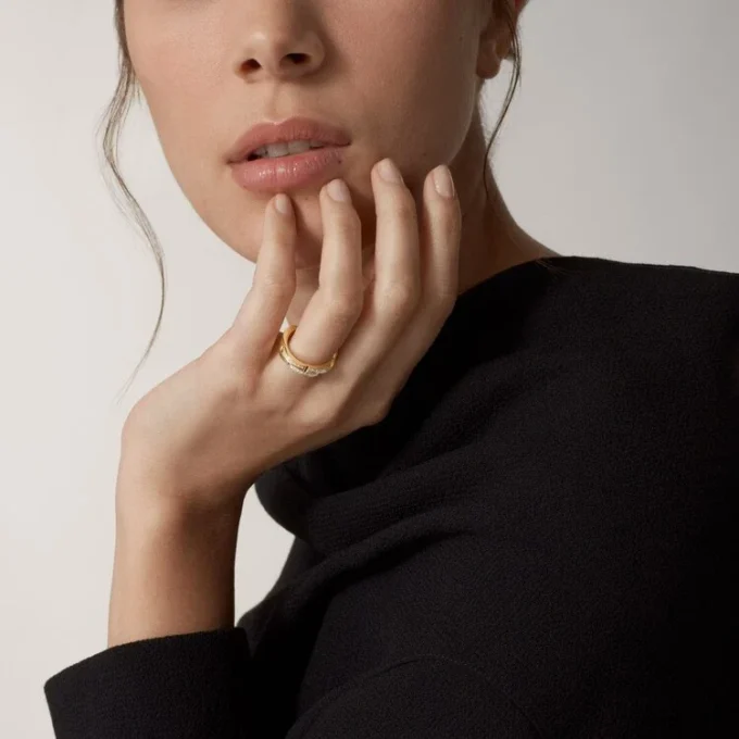 Anel Maillon Panthere – Ouro Amarelo, Diamantes – Cartier