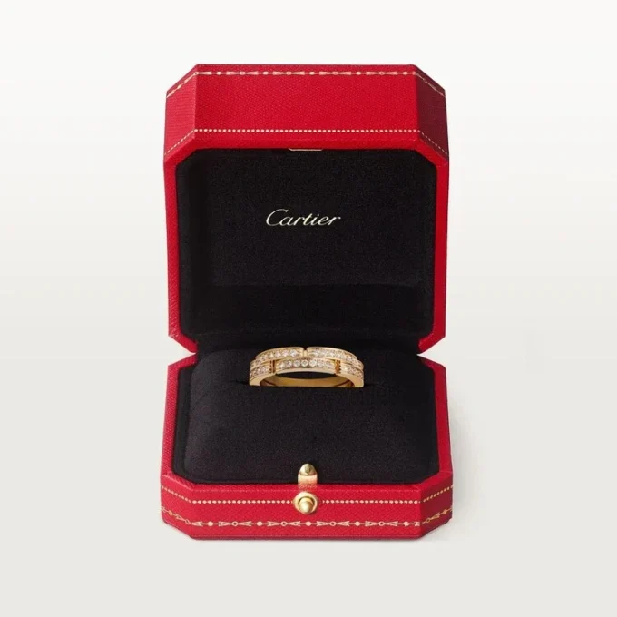 Anel Maillon Panthere – Ouro Amarelo, Diamantes – Cartier