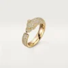 Anel Panthere De Cartier – Ouro Amarelo, Esmeraldas, Ônix, Diamantes – Cartier