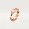Anel Panthere De Cartier – Ouro rosa, granadas tsavoritas, ônix – Cartier