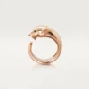 Anel Panthere De Cartier – Ouro rosa, granadas tsavoritas, ônix – Cartier