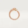 Anel Panthere De Cartier – Ouro rosa, granadas tsavoritas, ônix – Cartier