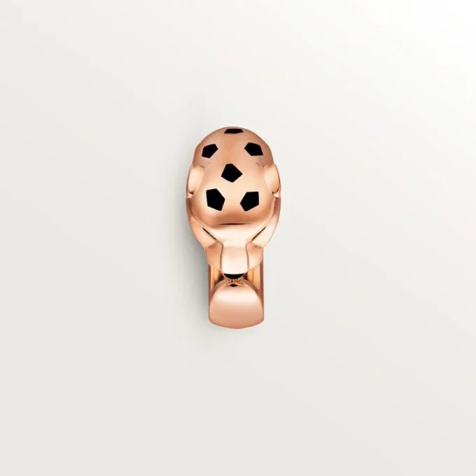 Anel Panthere De Cartier – Ouro rosa, granadas tsavoritas, ônix – Cartier