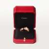 Anel Panthere De Cartier – Ouro rosa, granadas tsavoritas, ônix – Cartier