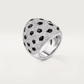 Anel Panthere De Cartier, pavé
