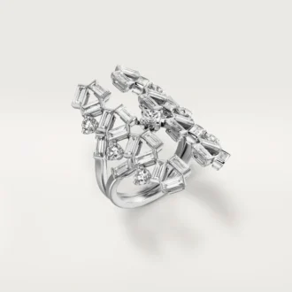 Anel Reflection De Cartier – Ouro Branco, Diamantes – Cartier