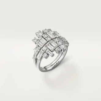Anel Reflection De Cartier – Ouro Branco, Diamantes – Cartier