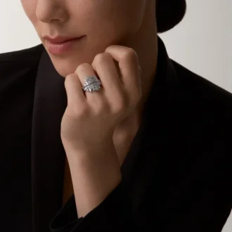 Anel Reflection De Cartier – Ouro Branco, Diamantes – Cartier