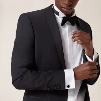 Botões de punho Panthere De Cartier – Ouro branco rodiado, diamantes, esmeraldas, ônix – Cartier
