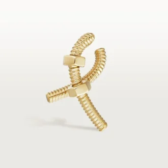 Brinco Ecrou De Cartier para o lado direito – Ouro amarelo – Cartier
