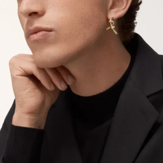 Brinco Ecrou De Cartier para o lado direito – Ouro amarelo – Cartier