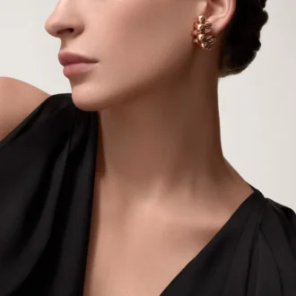 Brinco único Clash De Cartier, modelo XL – Ouro rosa – Cartier