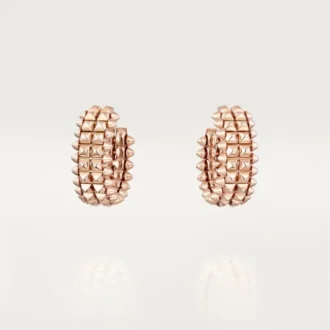 Brincos de argola Clash De Cartier, fila dupla