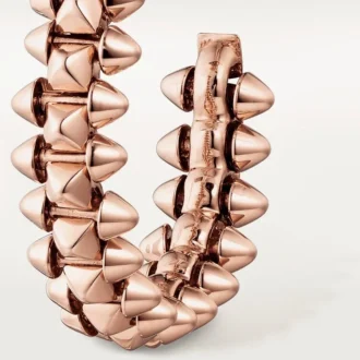 Brincos de argola Clash De Cartier – Ouro rosa, Pequeno | Cartier Us