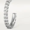 Brincos Etincelle De Cartier, Modelo Pequeno – Ouro Branco, Diamantes – Cartier