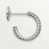 Brincos Etincelle De Cartier, Modelo Pequeno – Ouro Branco, Diamantes – Cartier